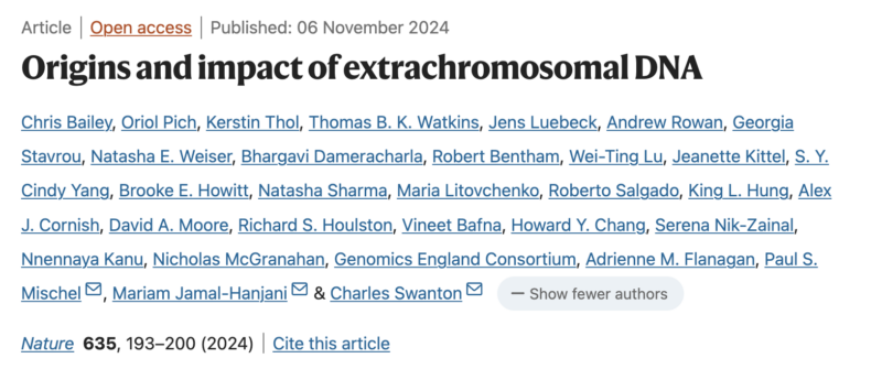 Jean-Charles Soria: ecDNA fuels cancer progression